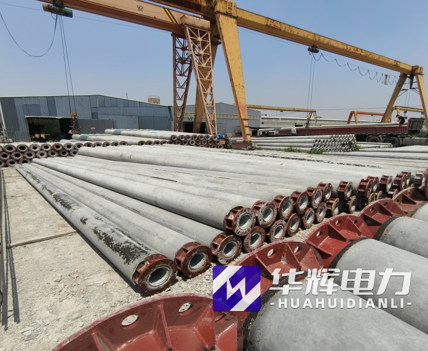 玛多21米水泥电线杆