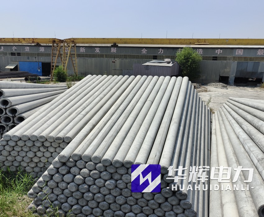 玛多15米水泥电线杆